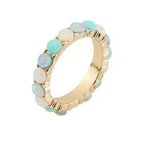 Park Lane Simulated Opal cabochons Fawn Ring